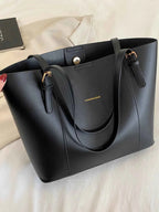 Sac cabas femme original de qualité premium Blanc / L-Marron / L-Noir / L-Kaki / L-ShopGET® 