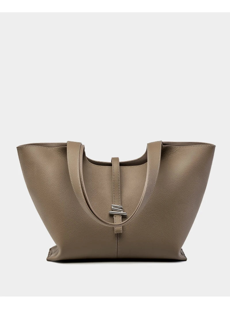 Sac cabas noir forme  zig zag Noir-Gris-ShopGET® 