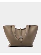 Sac cabas noir forme  zig zag Noir-Gris-ShopGET® 