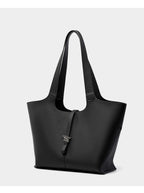 Sac cabas noir forme  zig zag Noir-Gris-ShopGET® 
