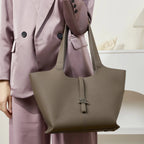 Sac cabas noir forme  zig zag Noir-Gris-ShopGET® 