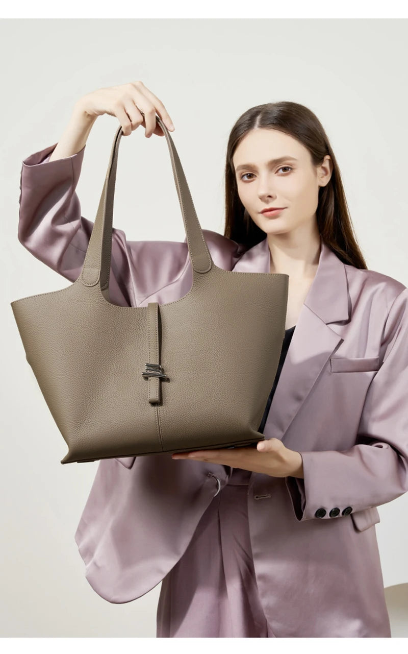 Sac cabas noir forme  zig zag Noir-Gris-ShopGET® 