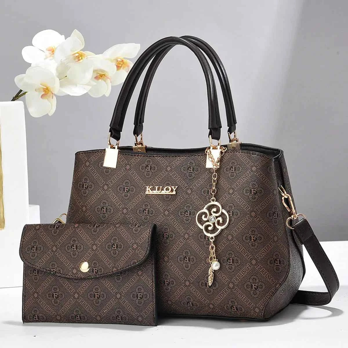 Sac cabas vintage femme Cofé-Chocolaté-Blanc-Ivory-Kaki-ShopGET® 