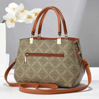 Sac cabas vintage femme Cofé-Chocolaté-Blanc-Ivory-Kaki-ShopGET® 