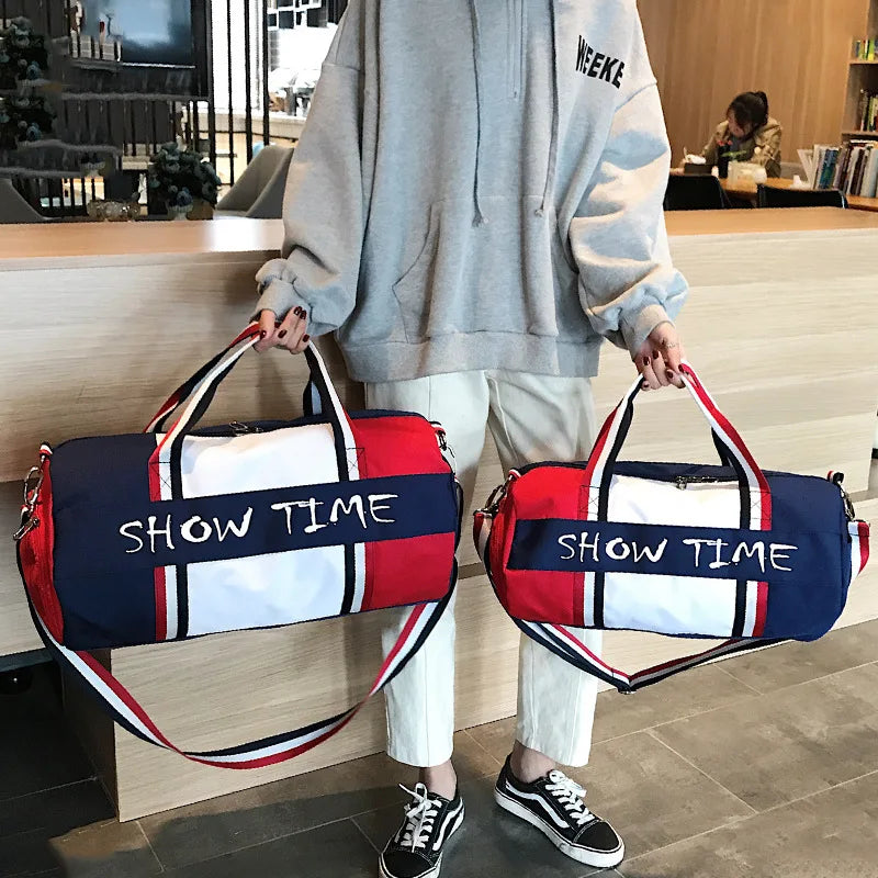 Sac polochon voyage show time Multiples-ShopGET® 