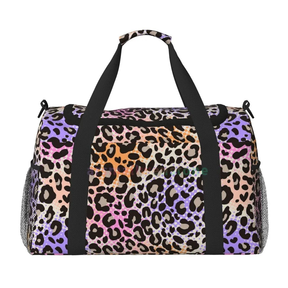 Sac weekend femme léopard de luxe 1-3-2-4-ShopGET® 