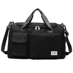 Sac weekend femme multipoches Lavender-Noir-Vert-Bleu-Rose-Pourpre-Gris-ShopGET® 