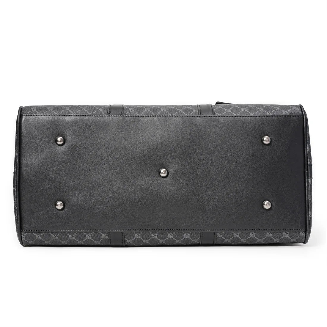 Sac weekend femme voyage confortable en cuir Noir-ShopGET® 