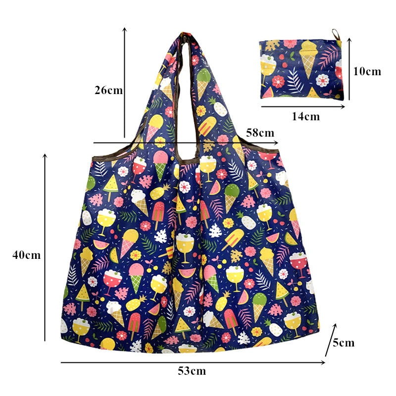 Sac de courses modernes A-B-C-D-E-F-G-H-ShopGET® 