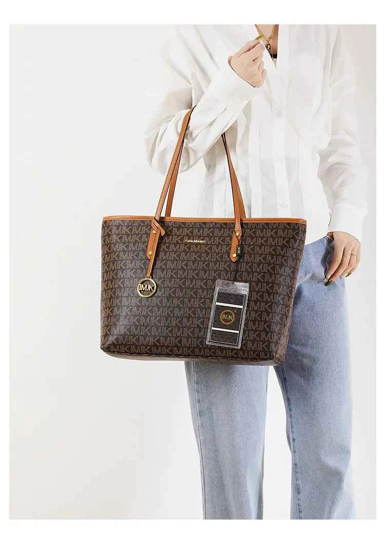 Grand sac cabas femme luxe Beige / 35cm x 13cm x 28cm-Marron / 35cm x 13cm x 28cm-ShopGET® 