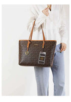 Grand sac cabas femme luxe Beige / 35cm x 13cm x 28cm-Marron / 35cm x 13cm x 28cm-ShopGET® 