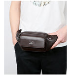 Sac banane cuir kangourou