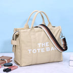 Sac cabas tissu the tote bag Kaki / OFFERTE-ShopGET® 