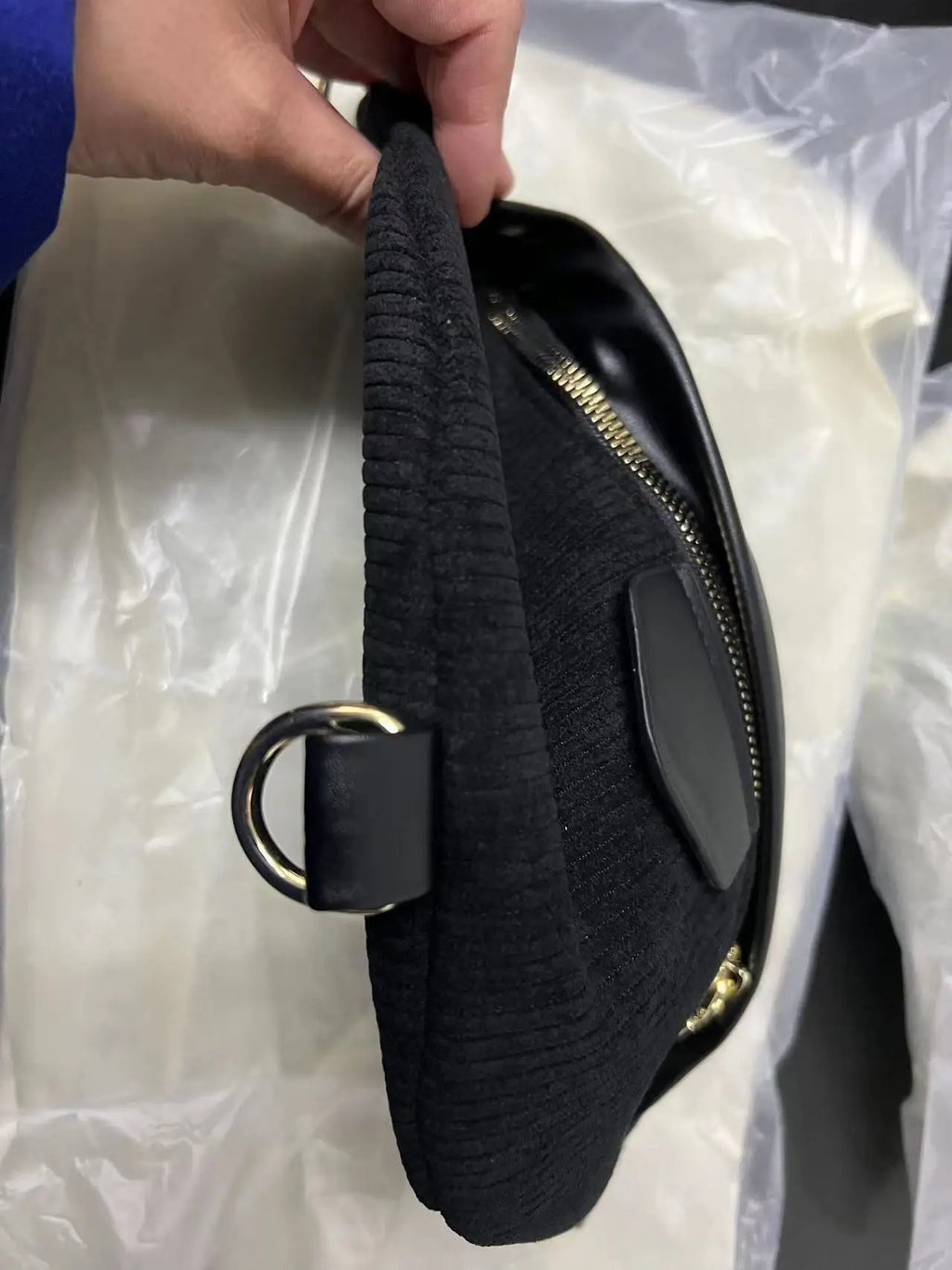 Sac banane femme en velours canvas - ShopGET®