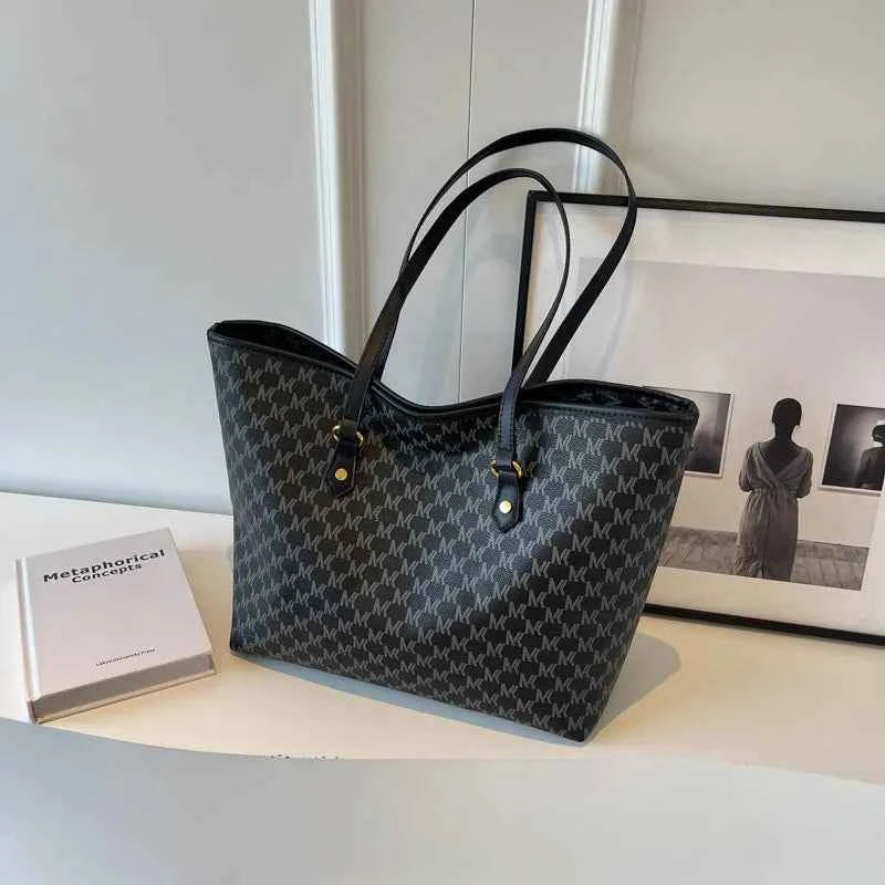 Grand sac cabas femme cuir Beige-Marron-Noir-Shopget 