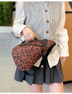 Sac banane léopard poitrine femme