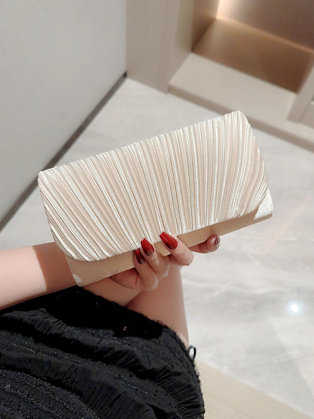 Pochette femme habillée A-B-C-D-ShopGET® 