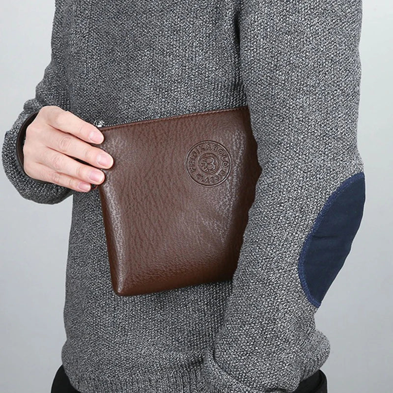 Pochette homme business Style Noir A / 24 x 18 x 2cm-Marron A / 24 x 18 x 2cm-Marron B / 24 x 18 x 2cm-Marron C / 24 x 18 x 2cm-Noir B / 24 x 18 x 2cm-Marron D / 24 x 18 x 2cm-Noir C / 24 x 18 x 2cm-ShopGET® 