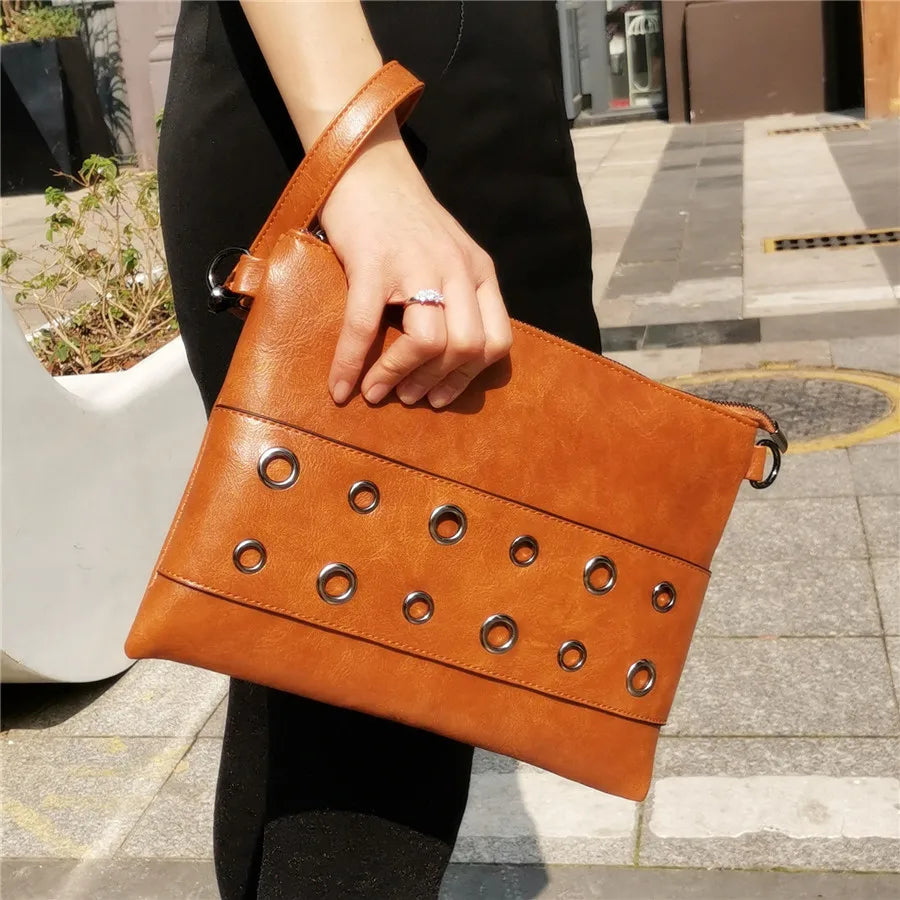 Sac à main pochette femme Noir / 29X22X2cm-Marron / 29X22X2cm-ShopGET® 