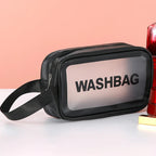 Trousse de toilette femme en PU transparent - ShopGET®