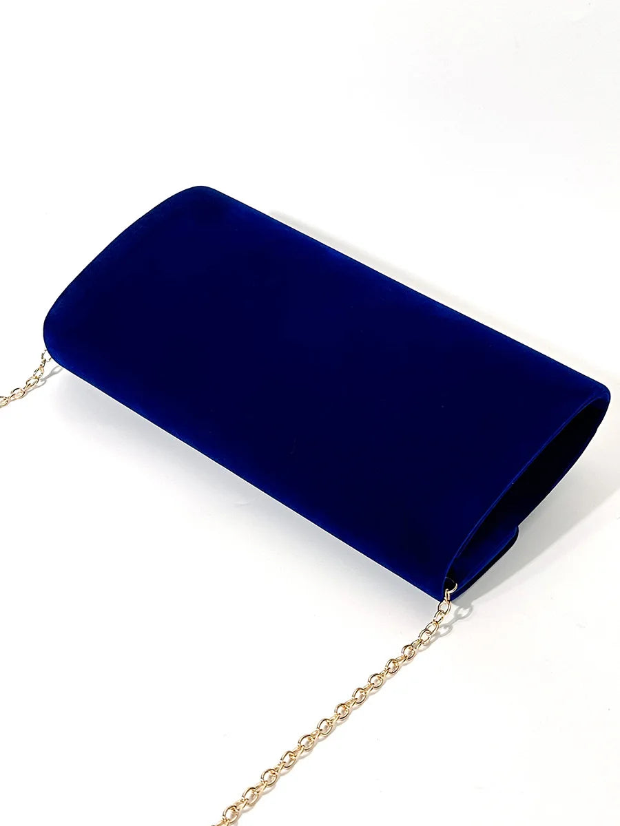 Pochette à rabat  femme Rouge-Bleu-ShopGET® 
