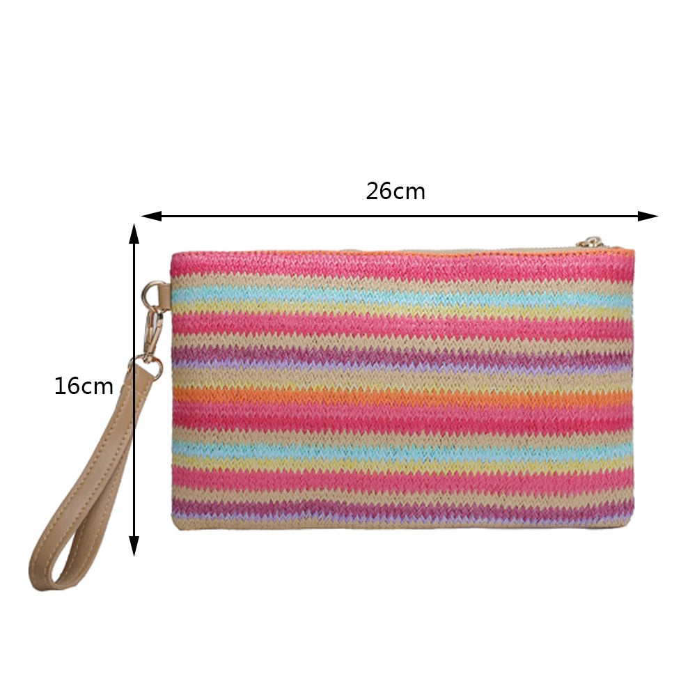 Pochette femme colorée A / 26 x 16 cm-B / 26 x 16 cm-C / 26 x 16 cm-D / 26 x 16 cm-E / 26 x 16 cm-F / 26 x 16 cm-G / 26 x 16 cm-ShopGET® 