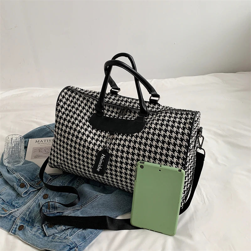 Sac weekend homme / Femme pas cher à décor géométrique Sac Weekend (GRAND)-Sac Weekend (PETIT)-ShopGET® 
