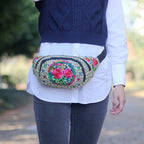 sac banane femme tendance floral et original