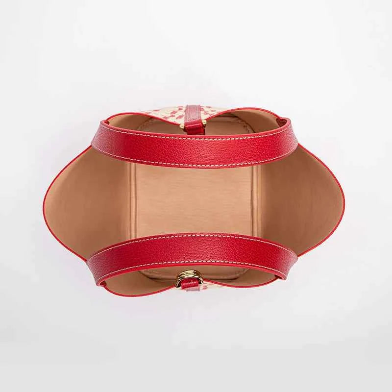 Sac cabas femme travail Rouge / 21.5cm x 21cm x 17cm-Bleu / 21.5cm x 21cm x 17cm-Marron / 21.5cm x 21cm x 17cm-ShopGET 