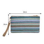 Pochette femme colorée A / 26 x 16 cm-B / 26 x 16 cm-C / 26 x 16 cm-D / 26 x 16 cm-E / 26 x 16 cm-F / 26 x 16 cm-G / 26 x 16 cm-ShopGET® 