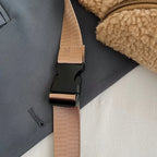 Sac banane velours moumoute de luxe