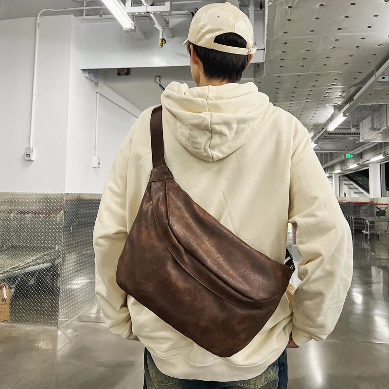 Sac banane grand format pour homme