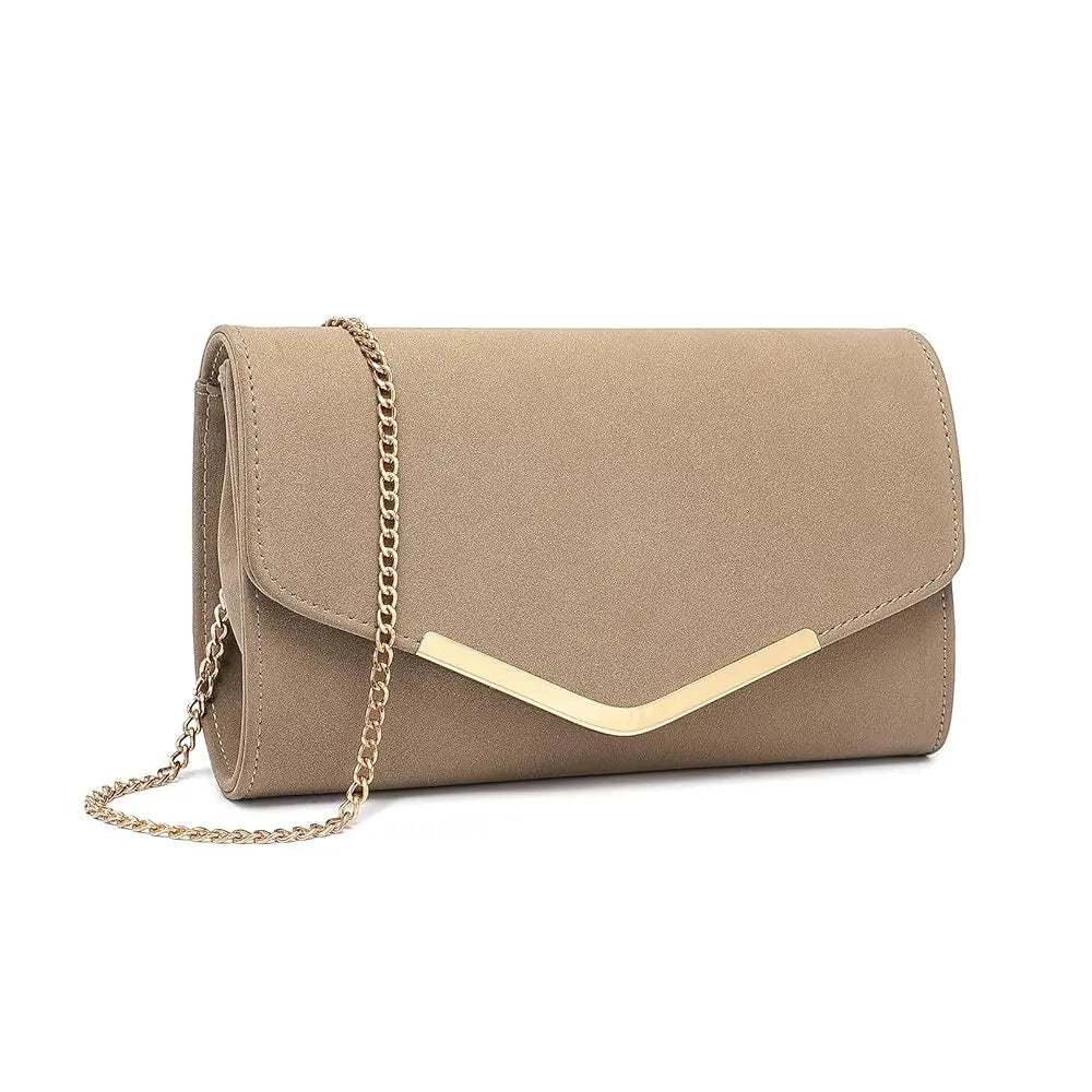 Sac pochette femme bandoulière de luxe Rose / 25 x 6 x 15cm-Noir / 25 x 6 x 15cm-Beige / 25 x 6 x 15cm-Gris / 25 x 6 x 15cm-Rouge / 25 x 6 x 15cm-ShopGET® 