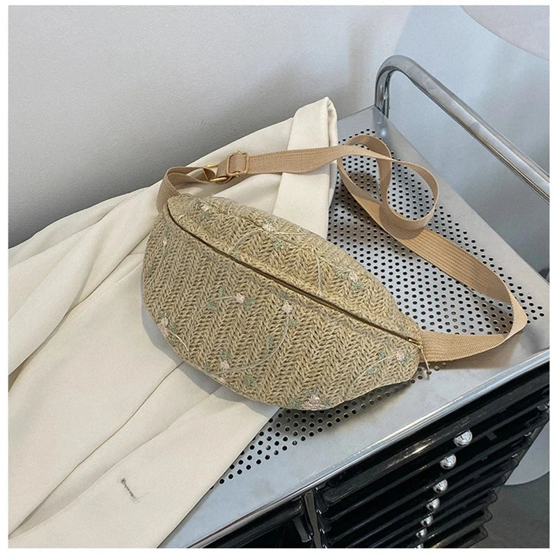 sac banane femme tendance messager kaki