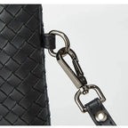 Pochette homme bandoulière de qualité 29x22x2cm / Noir-33x24x2cm / Noir-25x17x2cm / Noir-ShopGET® 