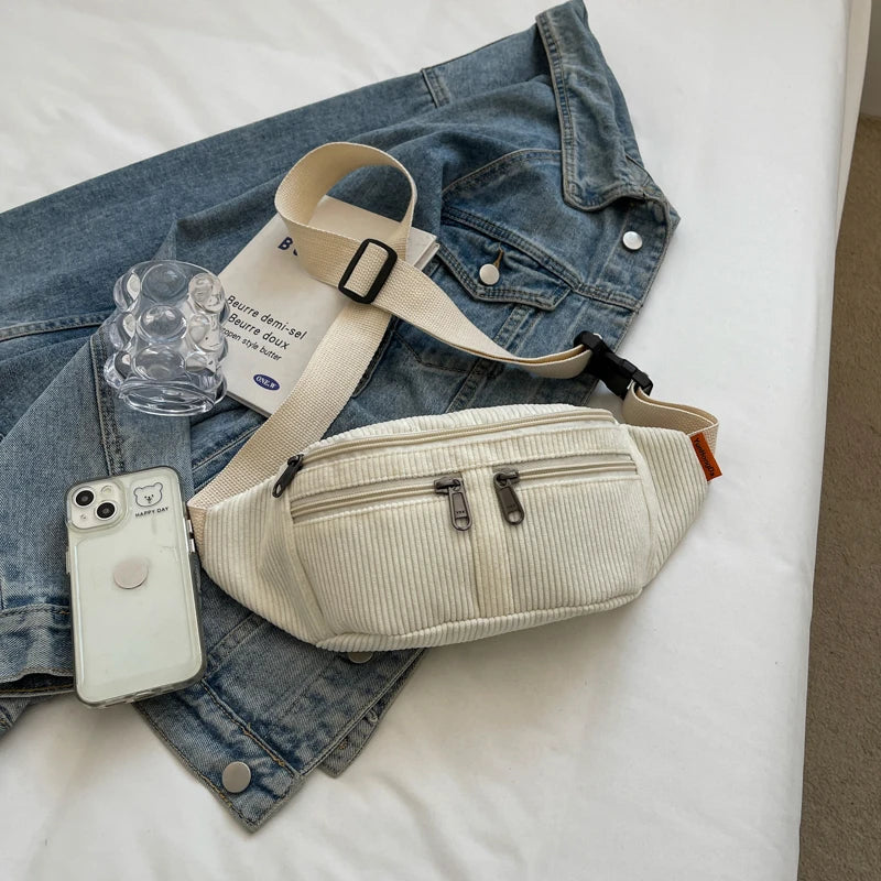 Sac banane femme fausse fourrure courte - ShopGET®