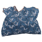 Grand sac cabas courses Bleu-Noir-ShopGET® 