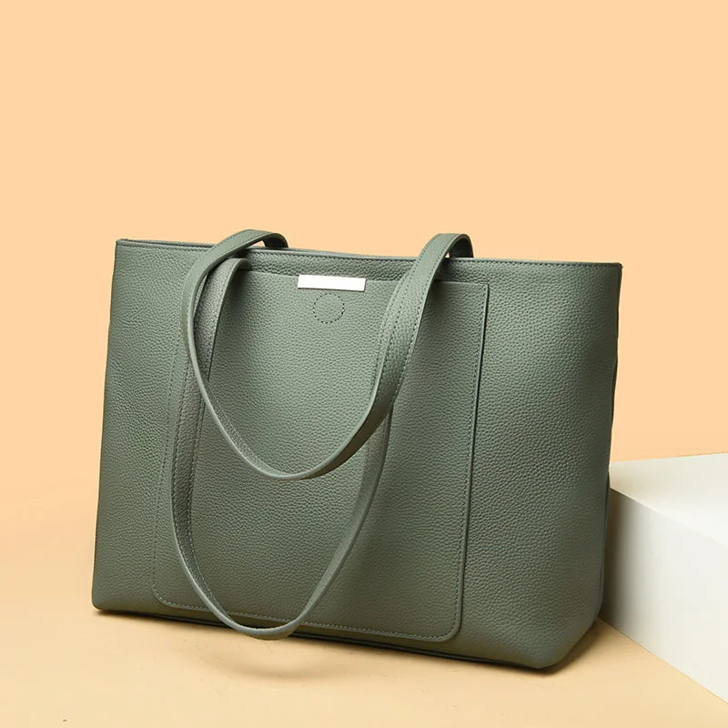 Sac cabas noir Guislaine Gris / 34cm 14cm 27cm-Noir / 34cm 14cm 27cm-Bleu / 34cm 14cm 27cm-ShopGET® 