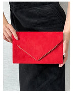 Pochette femme orange Rouge A-Rouge B-Noir-Beige-orange-ShopGET® 