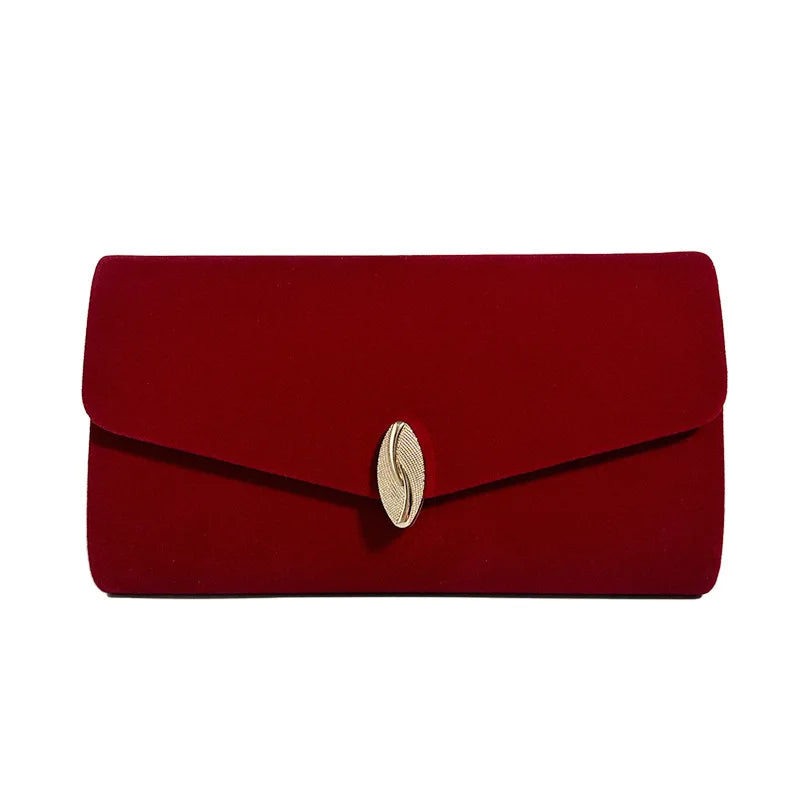 Pochette à rabat  femme Rouge-Bleu-ShopGET® 