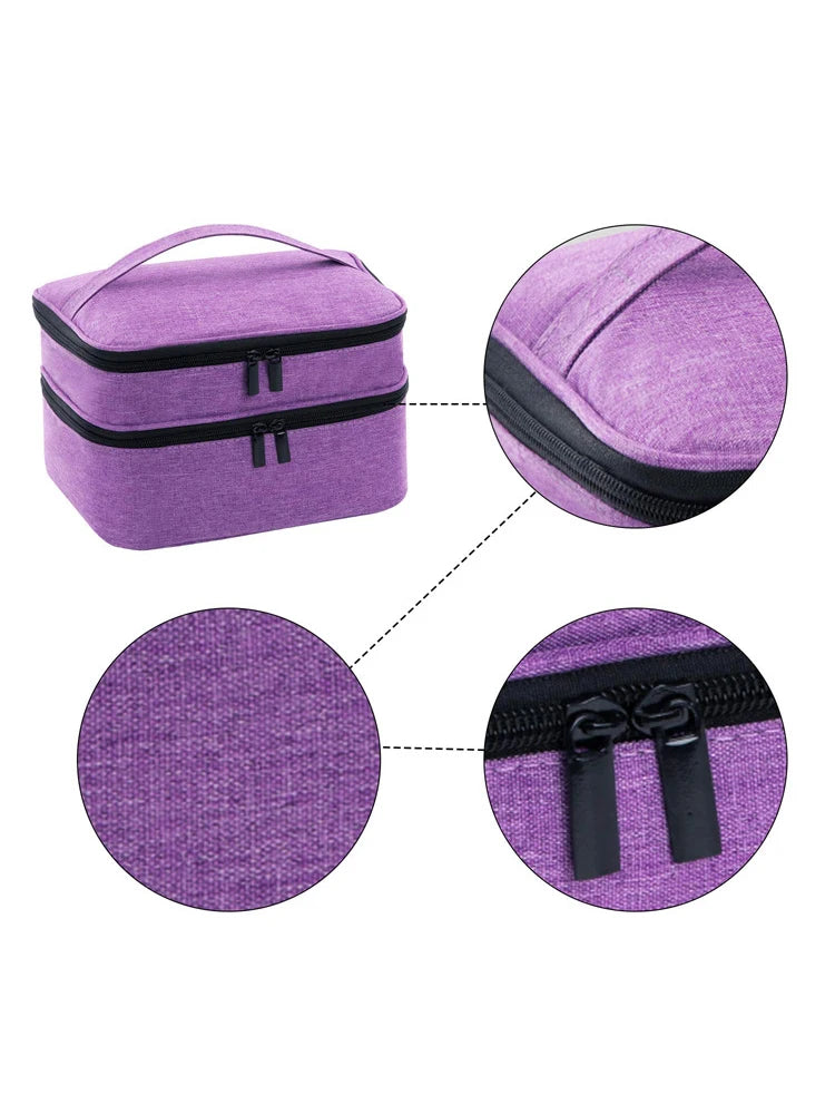 Grande trousse de toilette avec compartiment femme - ShopGET®