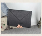 Pochette homme enveloppe Noir-ShopGET® 