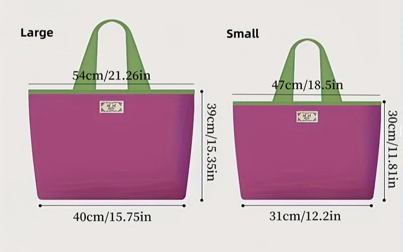 Sac de courses large de couleur pourpre Vert-Small / OFFERTE-Pourpre-Small / OFFERTE-Noir-Small / OFFERTE-Bleu-Small / OFFERTE-Vert-Large / OFFERTE-Pourpre-Large / OFFERTE-Noir-Large / OFFERTE-Bleu-Large / OFFERTE-ShopGET® 