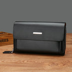 Pochette homme de haute qualité black-Marron A-Marron B-ShopGET® 