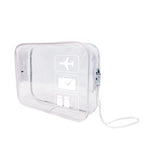 Trousse de toilette femme pas cher transparent - ShopGET®