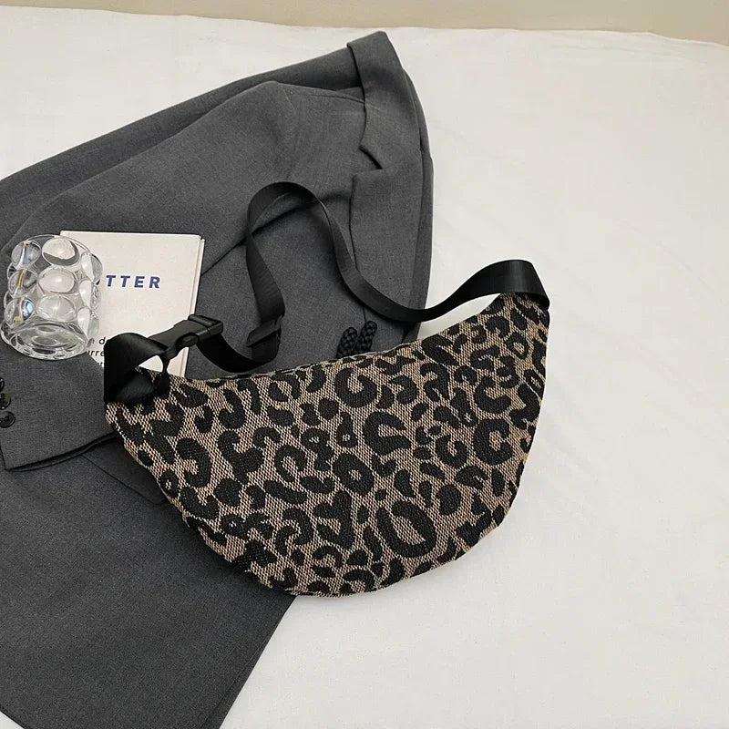 Sac banane léopard grande taille