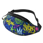 Sac banane personnalisé avec décor graffiti - ShopGET®