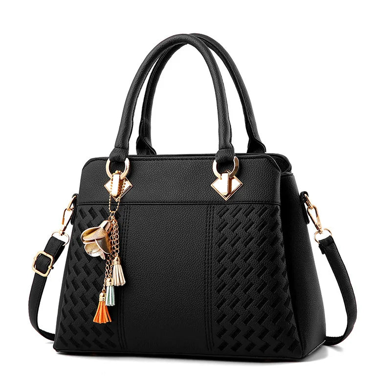 Sac cabas femme simple et doux Noir / 31x14x23cm-Gris SB / 31x14x23cm-Kaki / 31x14x23cm-Rose SB / 31x14x23cm-Bleu SB / 31x14x23cm-Rouge / 31x14x23cm-ShopGET® 