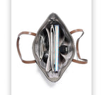 Sac cabas noir pour le travail - Elena Marron-Kaki-Gris-Bleu-Noir-ShopGET® 