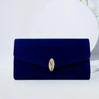 Pochette à rabat  femme Rouge-Bleu-ShopGET® 